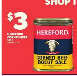 Loblaws HEREFORD CORNED BEEF offer