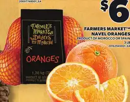 Loblaws FARMERS MARKET NAVEL ORANGES, 3 LB offer