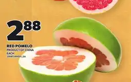 Loblaws RED POMELO, EACH offer