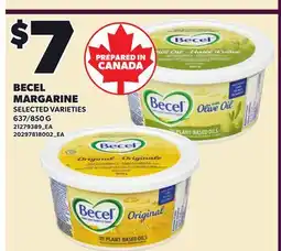 Loblaws BECEL MARGARINE, 637/850 G offer