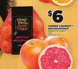 Loblaws FARMER'S MARKET RED GRAPEFRUIT, 3 LB offer