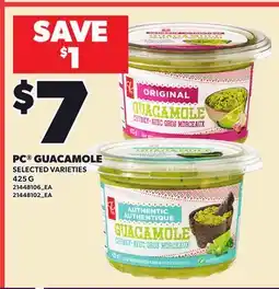 Loblaws PC GUACAMOLE offer