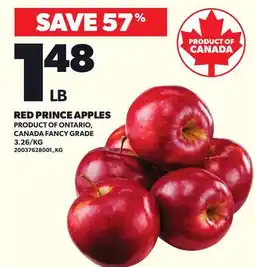 Loblaws RED PRINCE APPLES offer