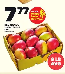 Loblaws RED MANGO, 9 LB AVG offer