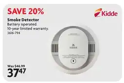 Home Hardware Smoke Detector offer