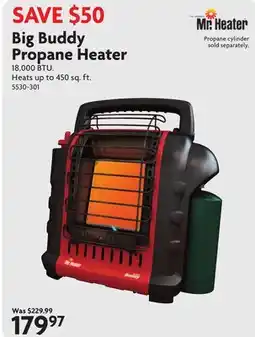 Home Hardware Big Buddy Propane Heater offer