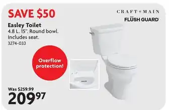 Home Hardware Easley Toilet offer
