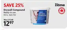 Home Hardware Drywall Compound offer