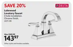 Home Hardware Lakewood Lavatory Faucet offer