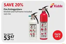 Home Hardware Fire Extinguishers offer