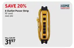 Home Hardware 6 Outlet Power Strip offer