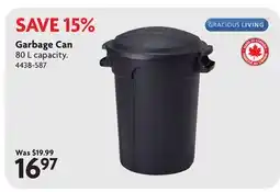 Home Hardware Garbage Can offer