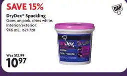 Home Hardware DryDex Spackling offer