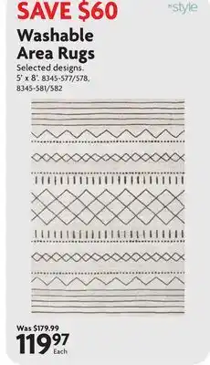 Home Hardware Washable Area Rugs offer