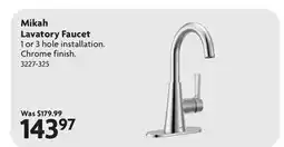 Home Hardware Mikah Lavatory Faucet offer