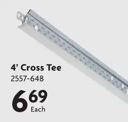 Home Hardware 4' Cross Tee Suspended Ceiling Grid offer