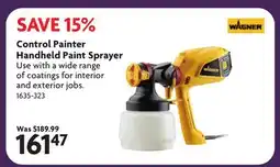 Home Hardware Control Painter Handheld Paint Sprayer offer