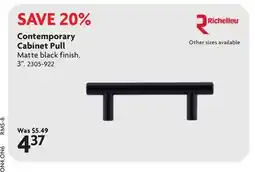 Home Hardware Contemporary Cabinet Pull offer