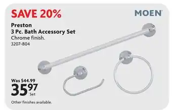 Home Hardware Preston 3 Pc. Bath Accessory Set offer