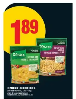 No Frills KNORR SIDEKICKS offer