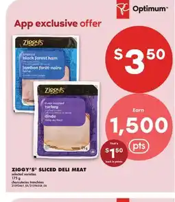 No Frills ZIGGY'S SLICED DELI MEAT offer