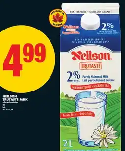 No Frills NEILSON TRUTASTE MILK offer