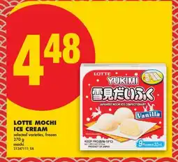No Frills LOTTE MOCHI ICE CREAM offer