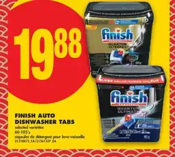No Frills FINISH AUTO DISHWASHER TABS offer