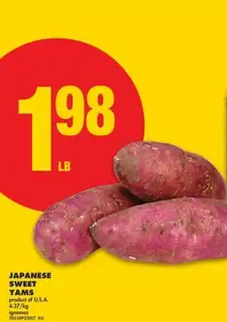 No Frills JAPANESE SWEET YAMS offer