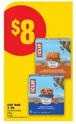 No Frills CLIF BAR 5 PK, 340 G offer