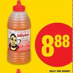 No Frills BILLY BEE HONEY offer