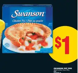 No Frills SWANSON POT PIES offer