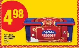 No Frills M. Y. SAN SKY FLAKES CRACKERS offer