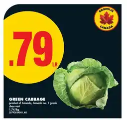 No Frills GREEN CABBAGE offer