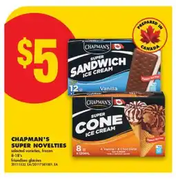 No Frills CHAPMAN'S SUPER NOVELTIES, 8-18'S offer