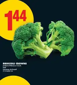 No Frills BROCCOLI CROWNS offer