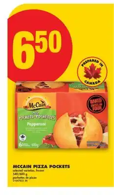 No Frills MCCAIN PIZZA POCKETS, 540/G offer