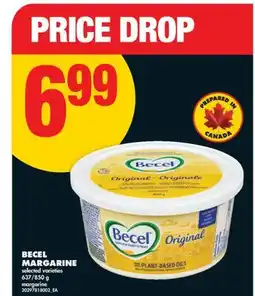 No Frills BECEL MARGARINE, 637/850 g offer