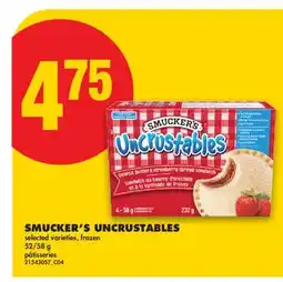 No Frills SMUCKER'S UNCRUSTABLES, 52/58 G offer