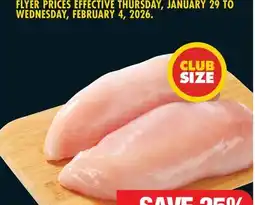 No Frills CHICKEN BREAST offer