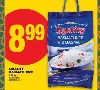 No Frills QUALITY BASMATI RICE offer