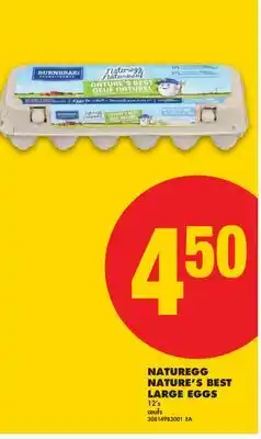 No Frills NATUREGG NATURE'S BEST LARGE EGGS offer