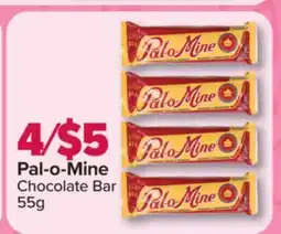 PharmaChoice Pal-o-Mine Chocolate Bar offer
