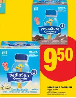 No Frills PEDIASURE COMPLETE offer