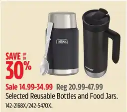 Canadian Tire Selected Reusable Bottles and Food Jars offer