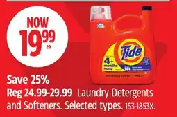 Canadian Tire Laundry Detergents and Softeners offer