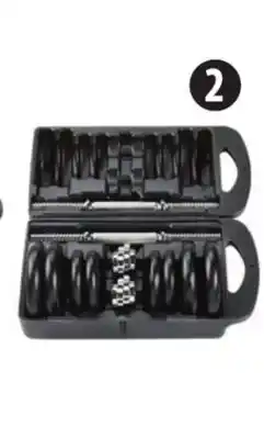 Canadian Tire Adjustable 40-lb Dumbbell Set offer