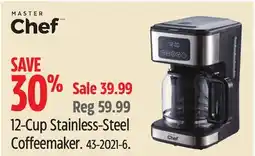 Canadian Tire 12-Cup Stainless-Steel Coffeemaker offer