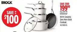 Canadian Tire 10-Pc Ceramic Zero Non-Stick Cookset offer