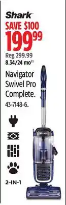 Canadian Tire Shark Navigator Swivel Pro Complete offer
